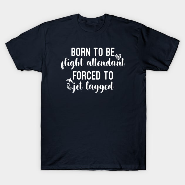 Funny flight attendant T-Shirt by Shirts That Bangs